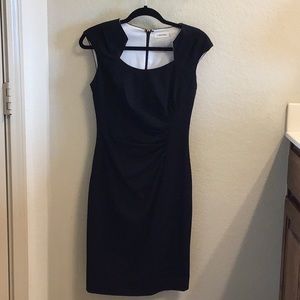 Black Calvin Klein dress